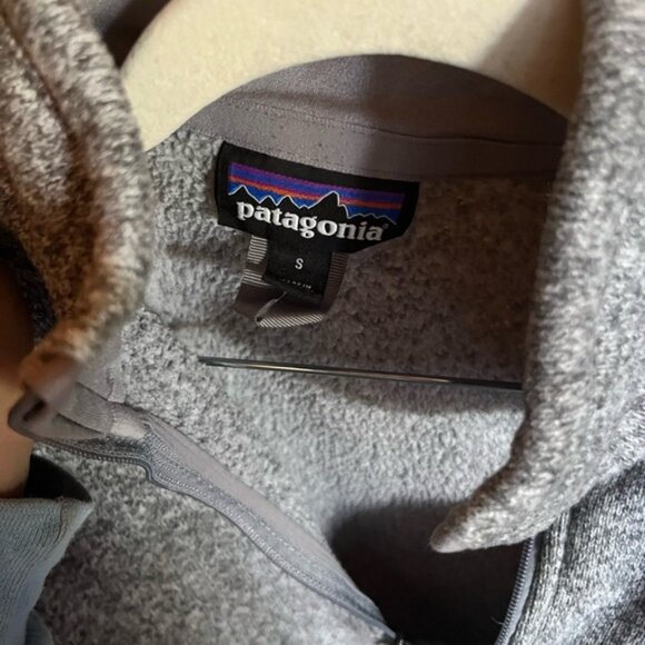 Patagonia Gray Quarter-Zip Fleece Pullover Better Sweater - Picture 8 of 8